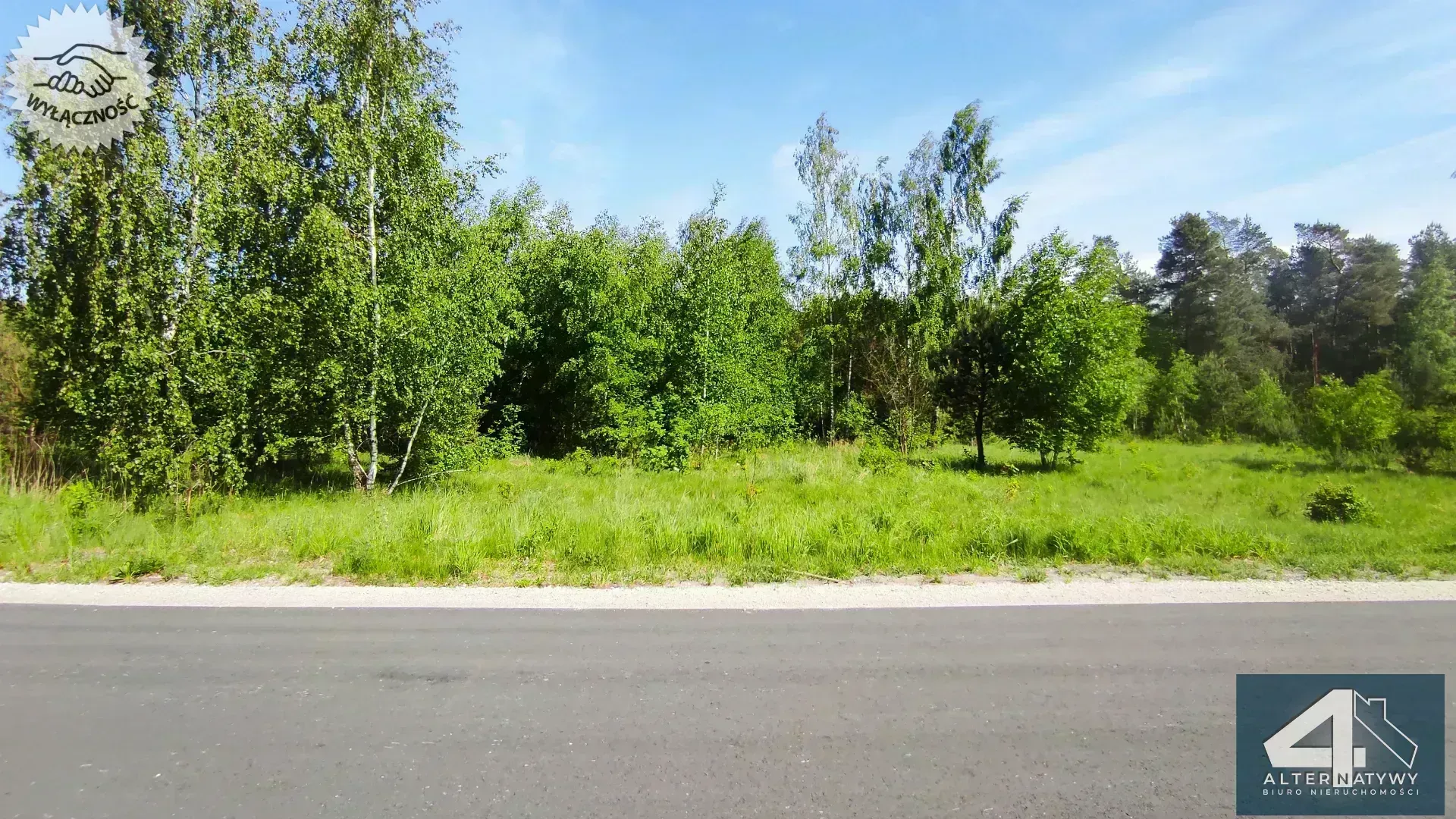 Działka blisko lasu i stawów. 1