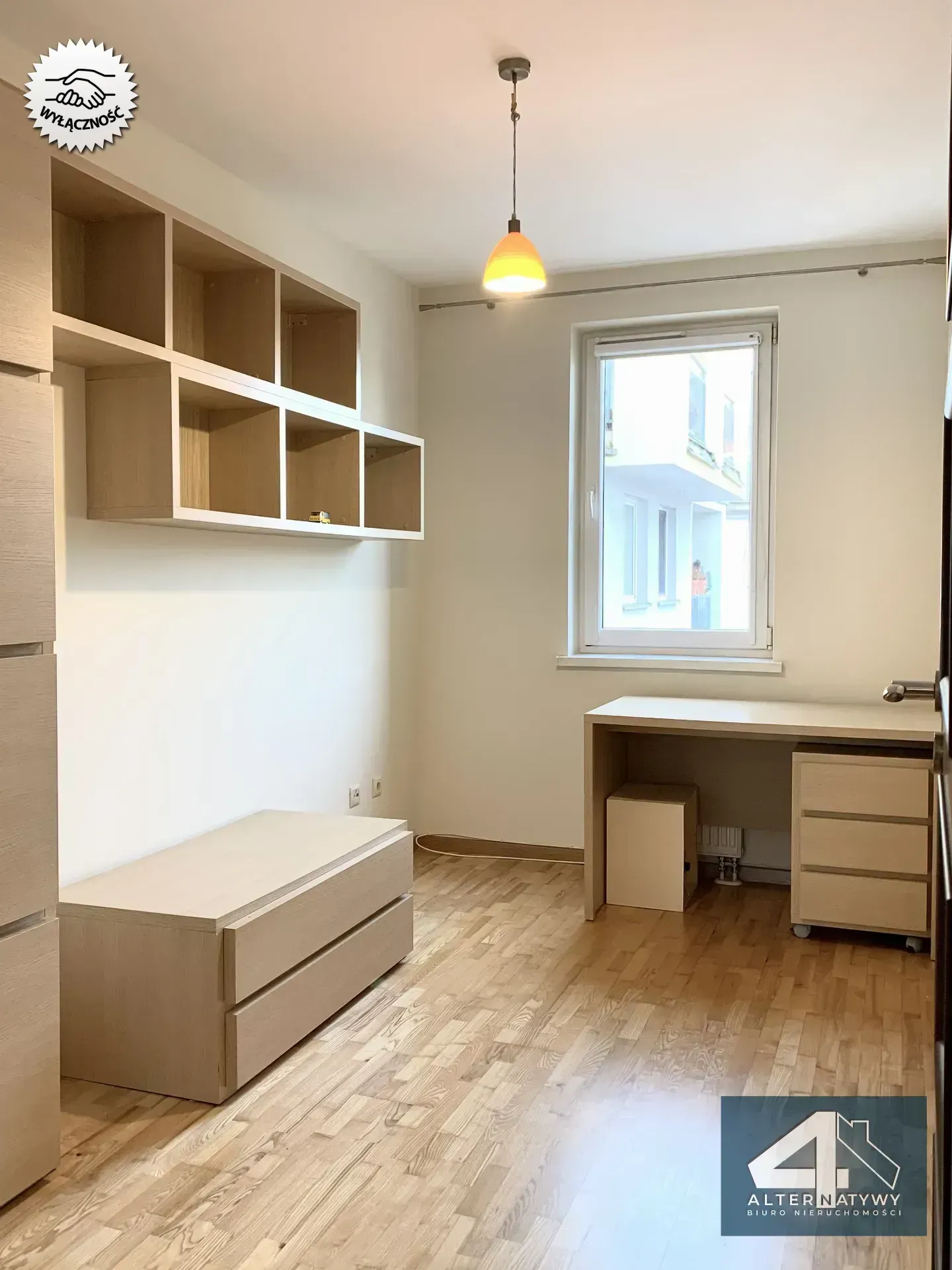 Ruczaj - duży balkon z widokiem na zieleń 19
