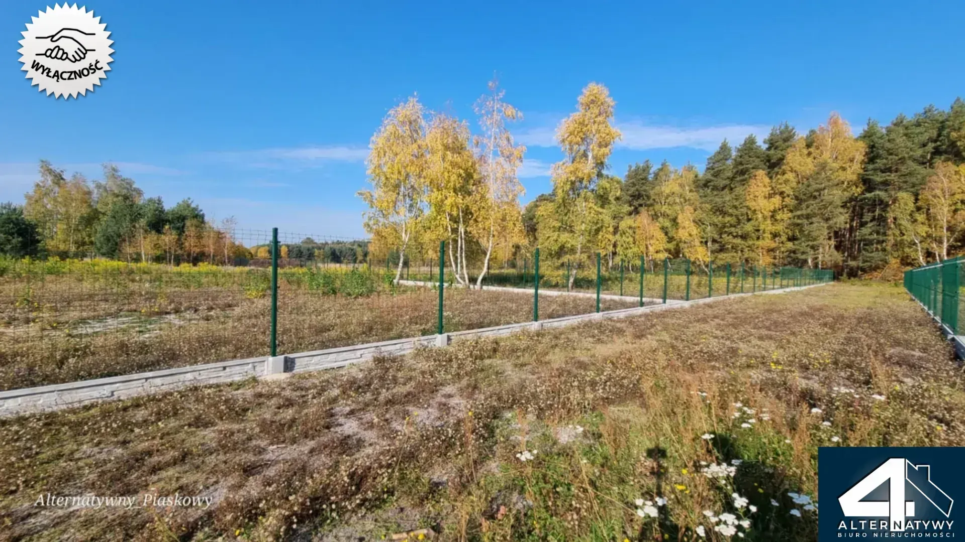 Działki budowlane w otulinie lasu. 6