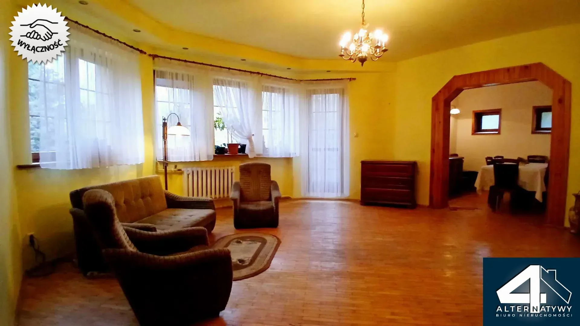 Piękna okolica Sokolnik, wśród zieleni. 1