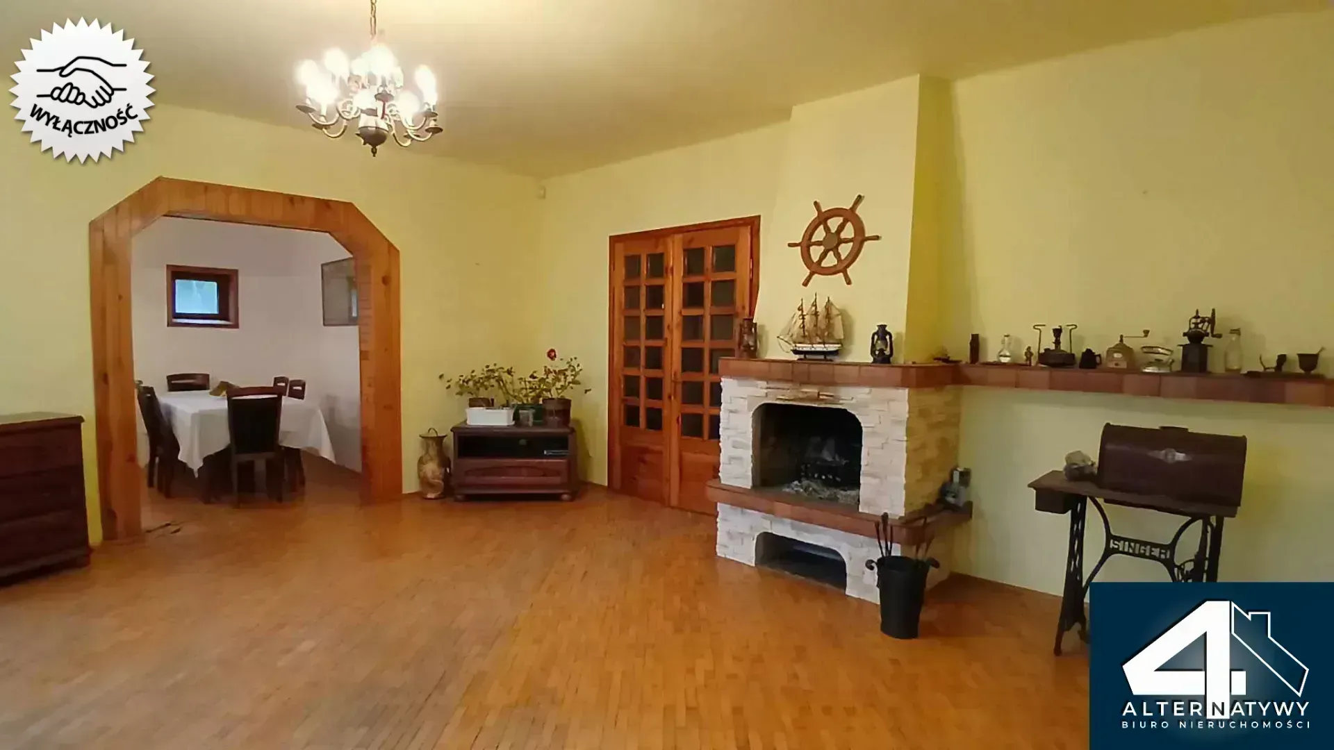 Piękna okolica Sokolnik, wśród zieleni. 4