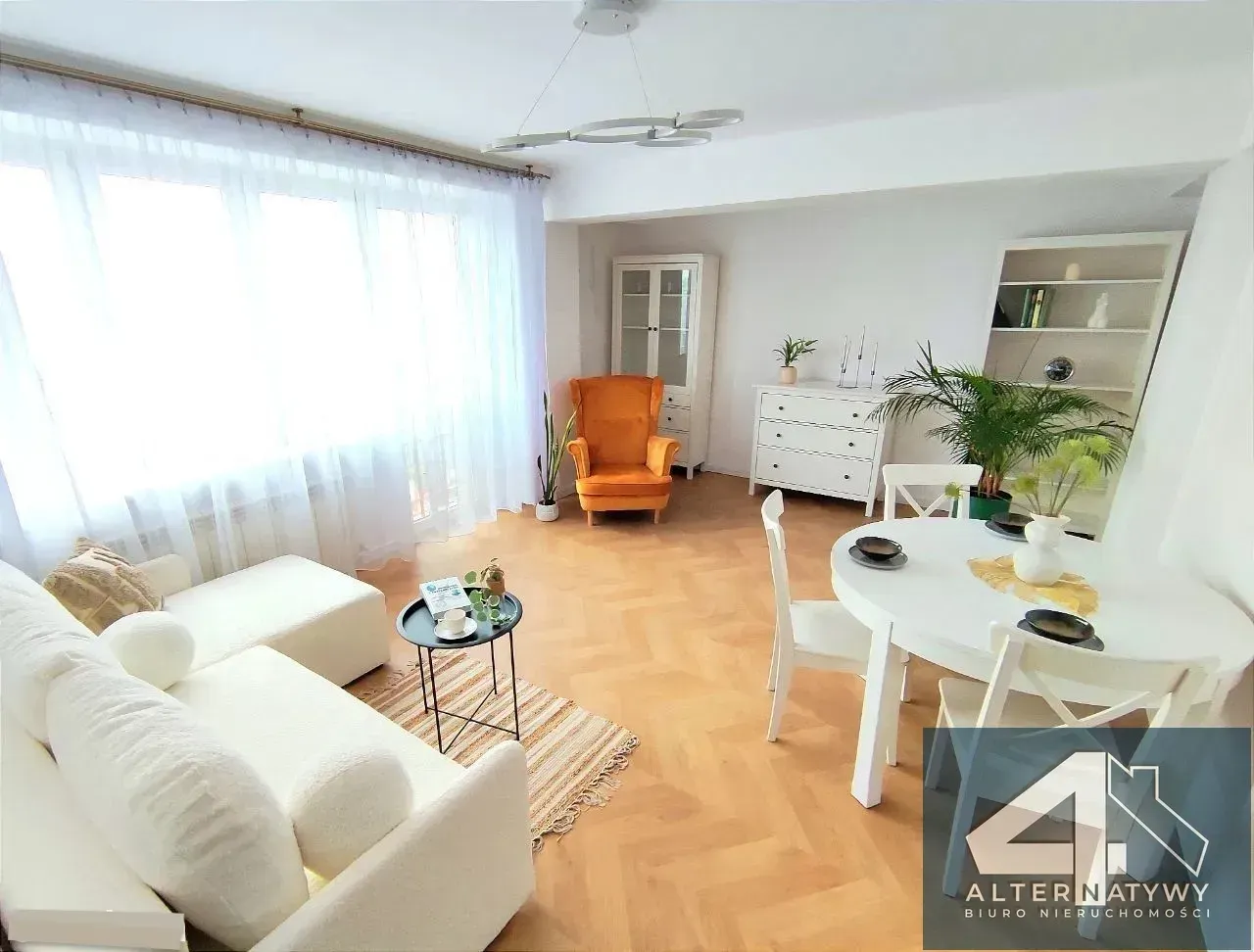 2 super pokoje+kuchnia+balkon, Ugorek, 43m 1