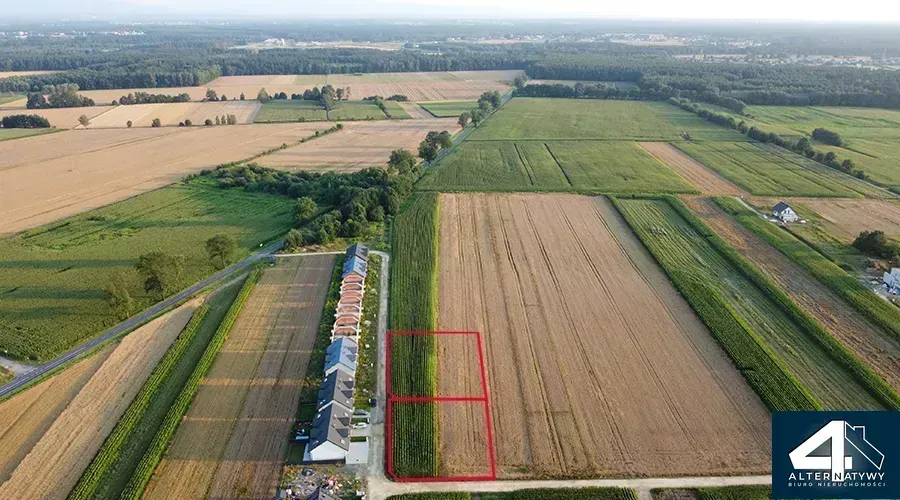 Bojszowy, działka budowlana z warunkami zabudowy 1