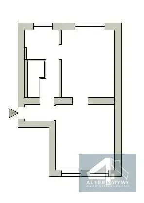 52m2 na dwie kawalerki 1
