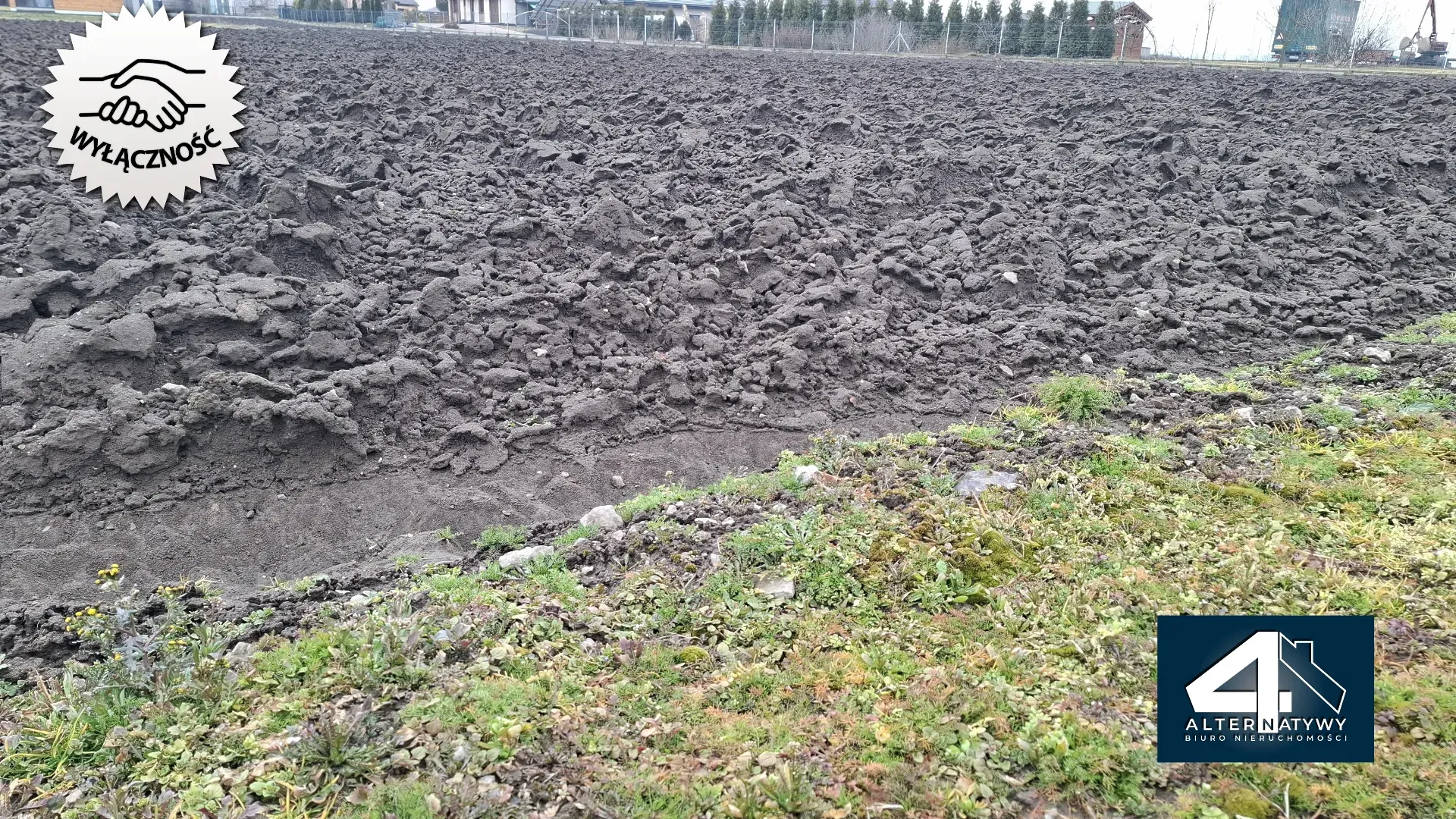 Działka budowlana z mpzp 8,92 a Pobiednik 3