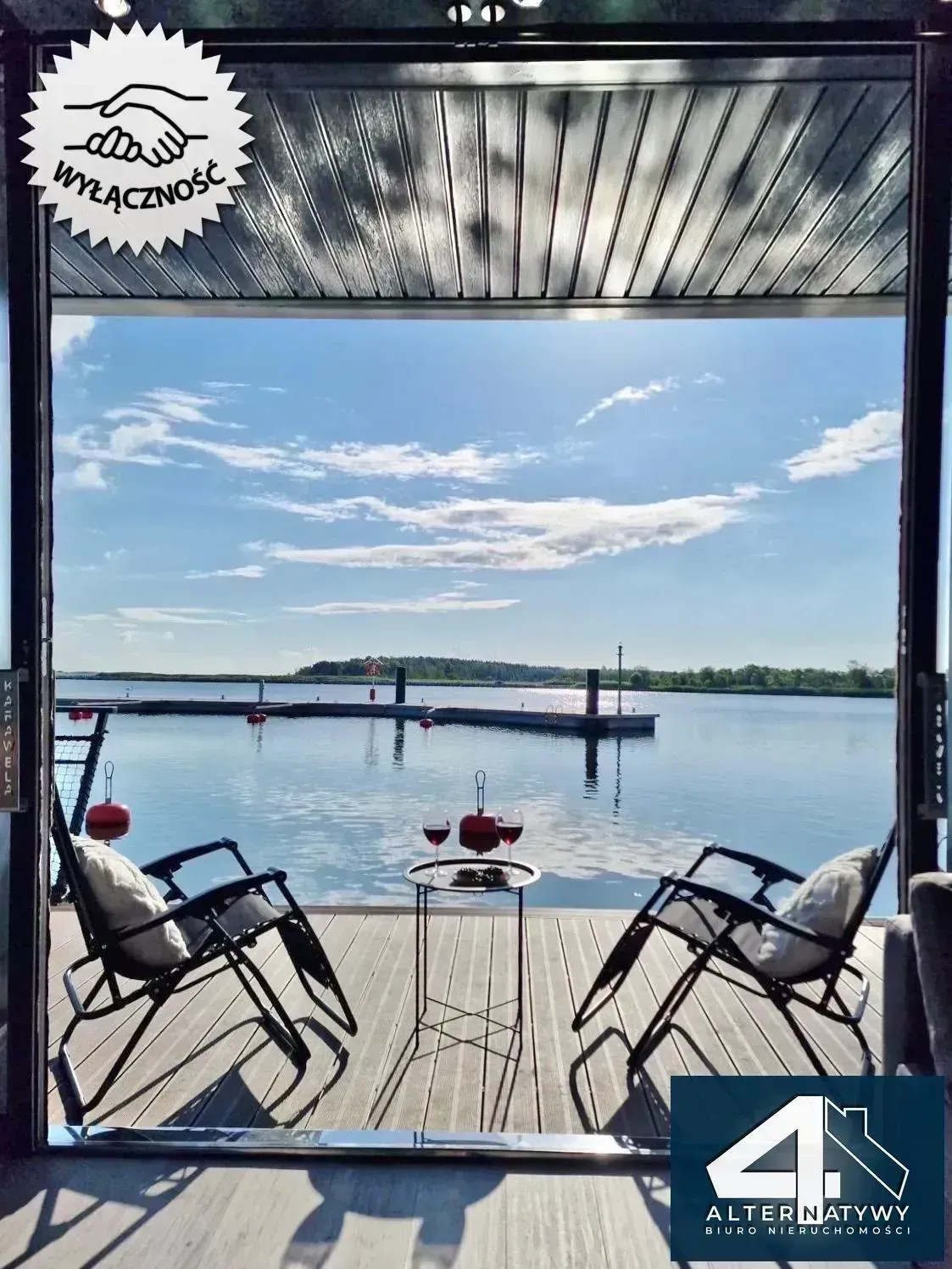 Dom na wodzie Houseboat 6