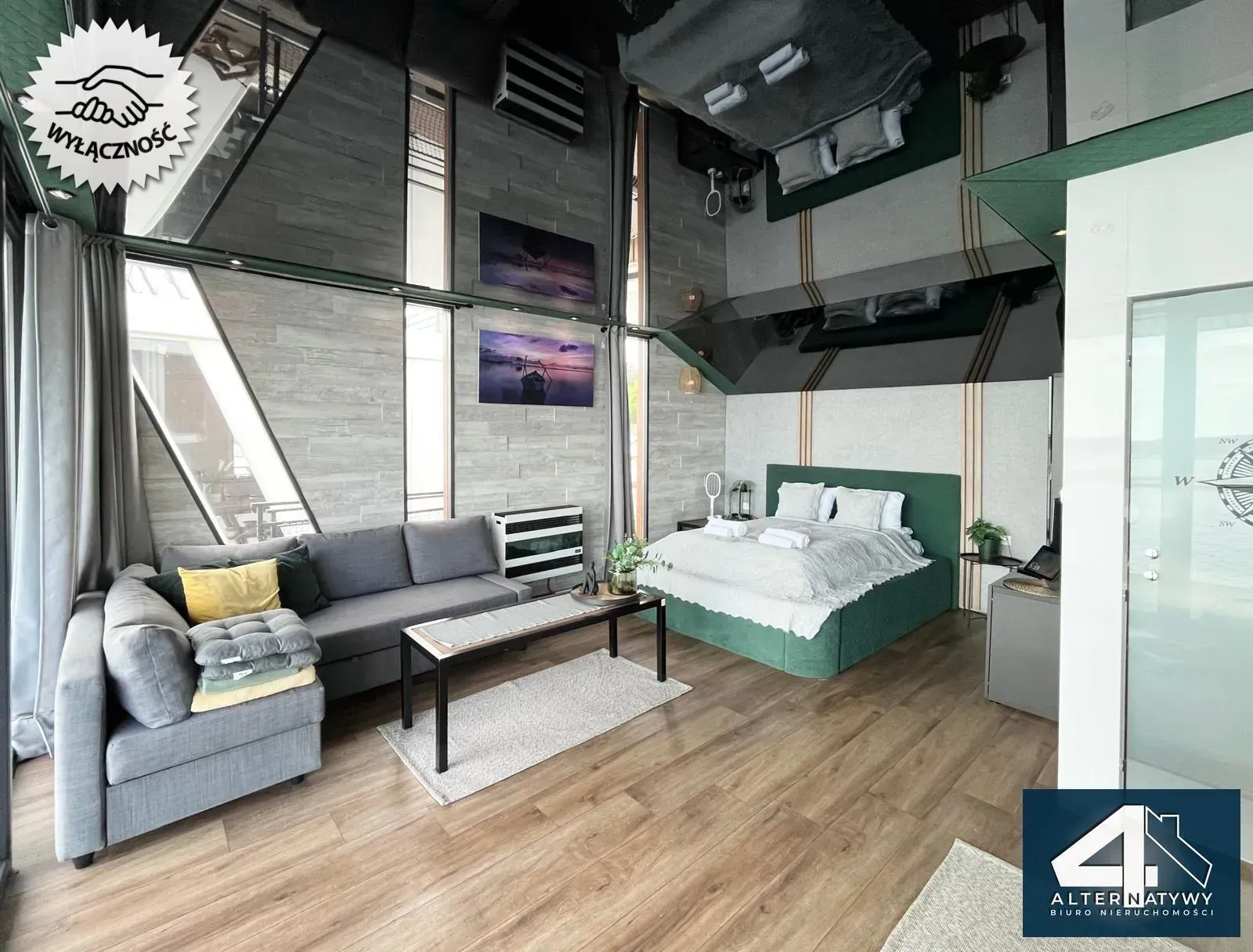 Dom na wodzie Houseboat 1