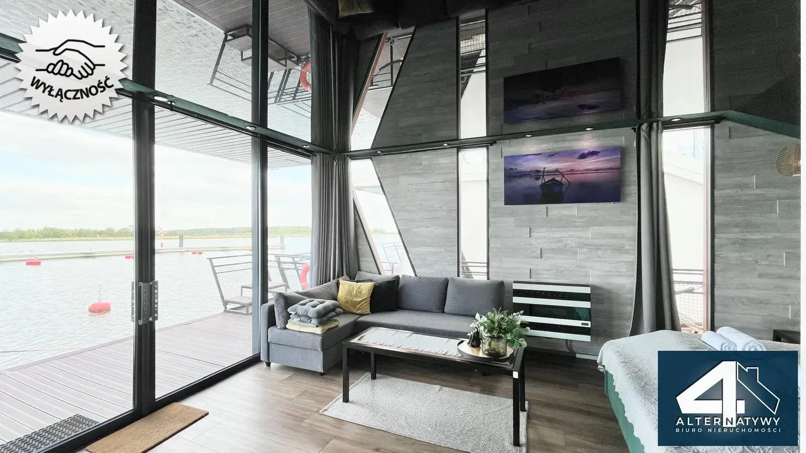 Dom na wodzie Houseboat 4