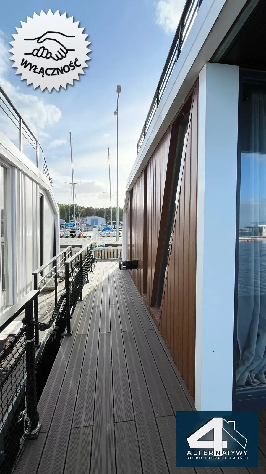Dom na wodzie Houseboat 11