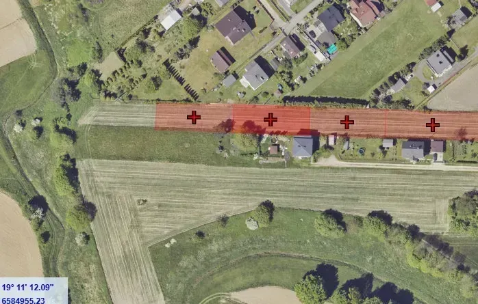 Działka rolna z alternatywą na infrastrukturę. 14