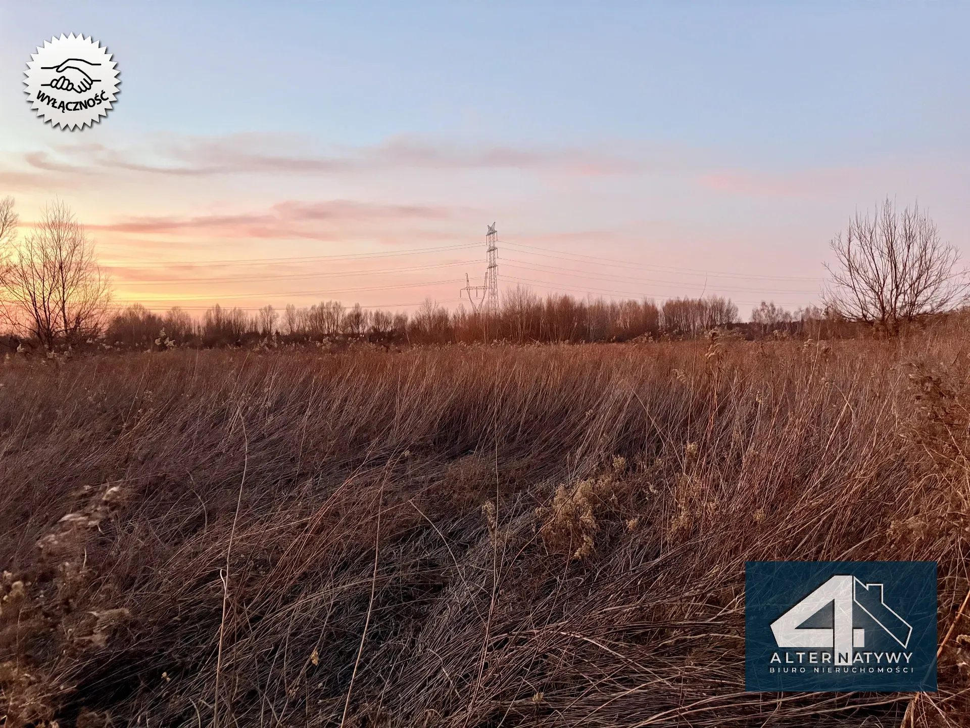 Działka inwestycyjna pod zabudowę jednorodzinną 2