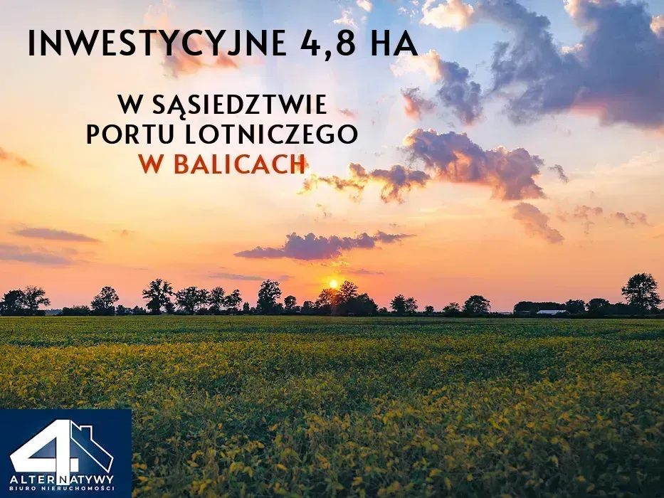 Ostatnie w okolicy Balic inwestycyjne 4,7 ha 1