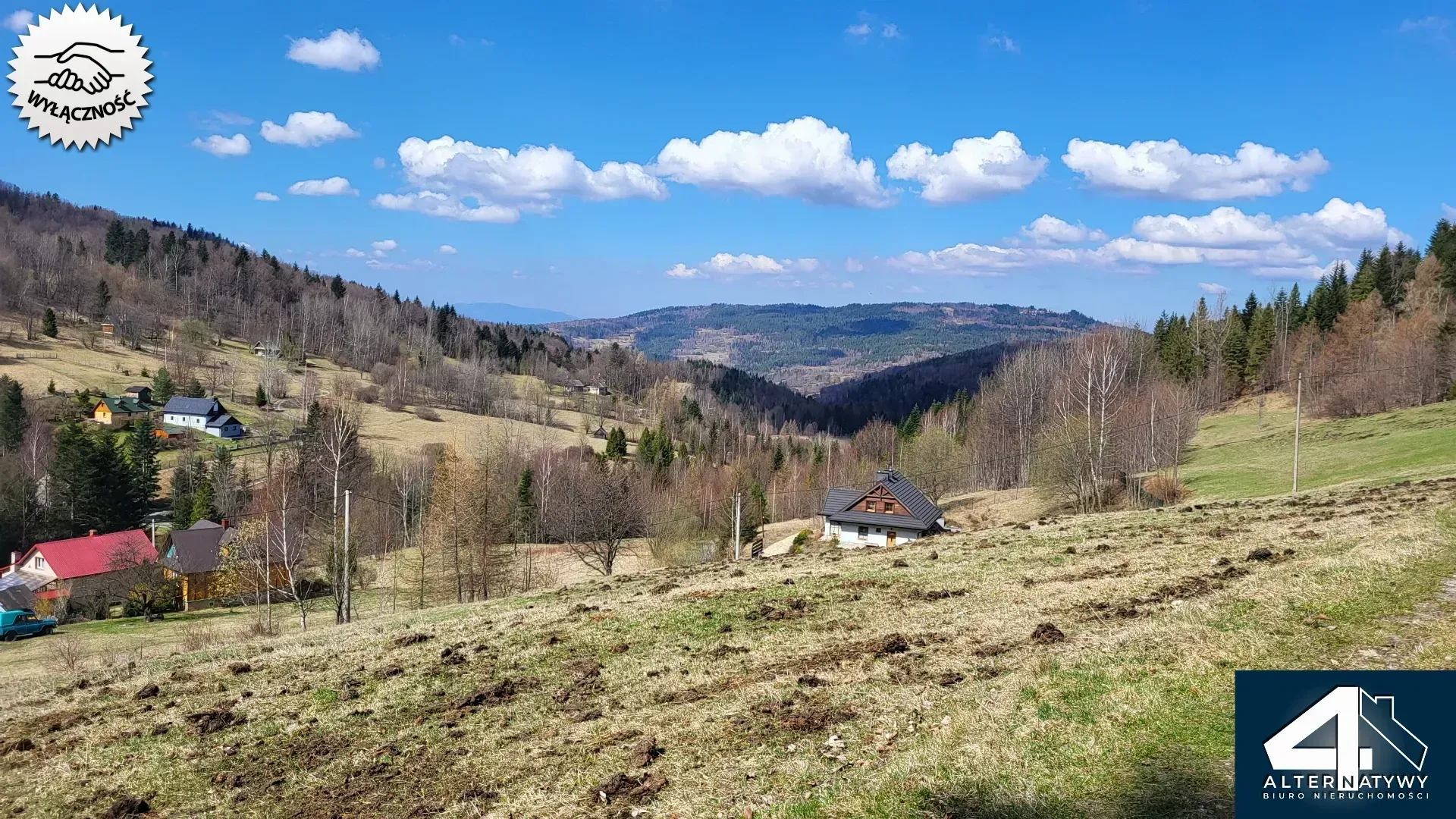Działka budowlana z własnym lasem 1