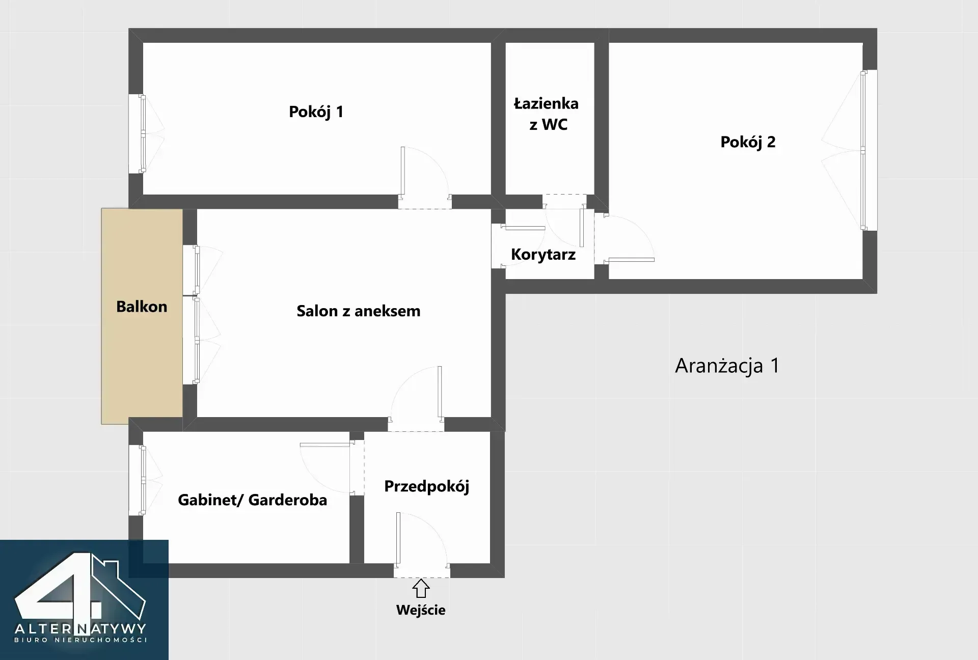 Świetnie skomunikowane, w pobliżu parku 11