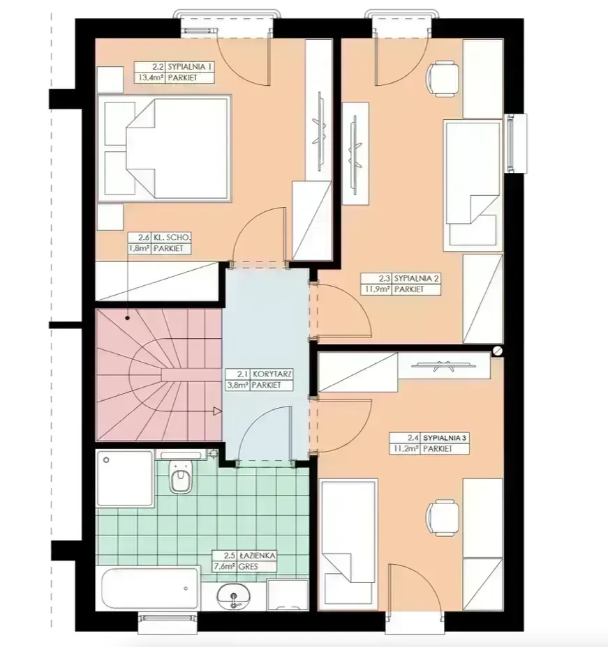 Dom 3 sypialnie w leśnym zaciszu-okolice Łodzi 11