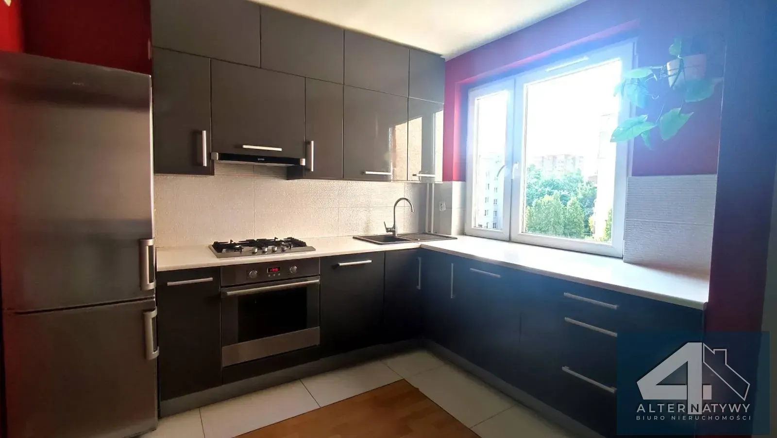 3 Pokoje+kuchnia+balkon, ok.Zachodnia, 62,8m 2