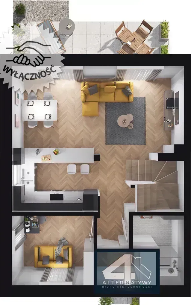 Dom wolnostojący - gmina Rzgów - blisko natury 6