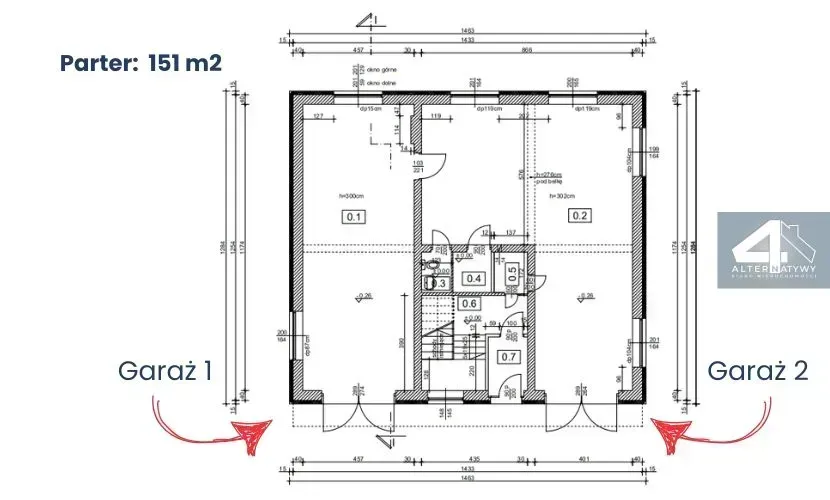 Dom + 2 duże garaże idealne pod firmę! 2