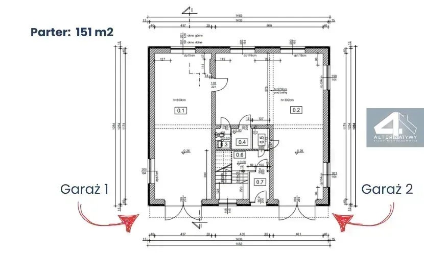 Dom + 2 duże garaże idealne pod firmę! 2