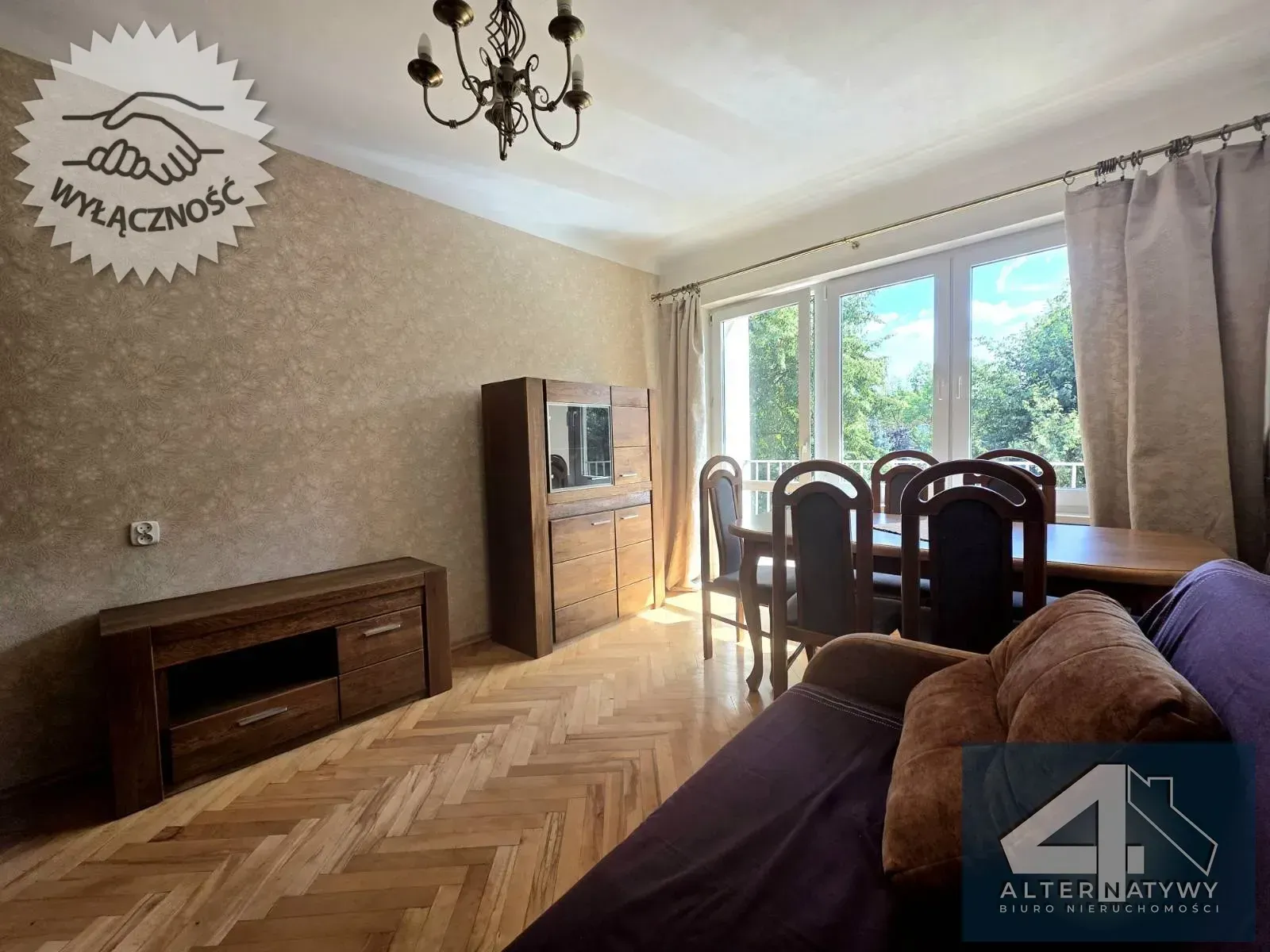 2 wyposażone pokoje+kuchnia, ul. Szkolna, 47m 2