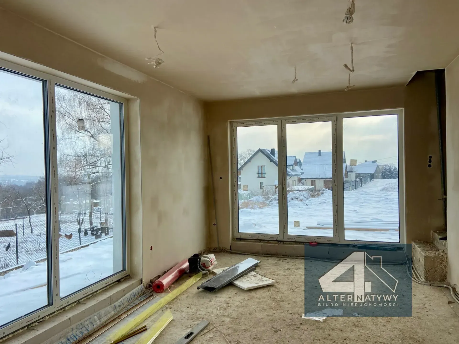 Nowy dom pod Wieliczką - widokowa działka! 4