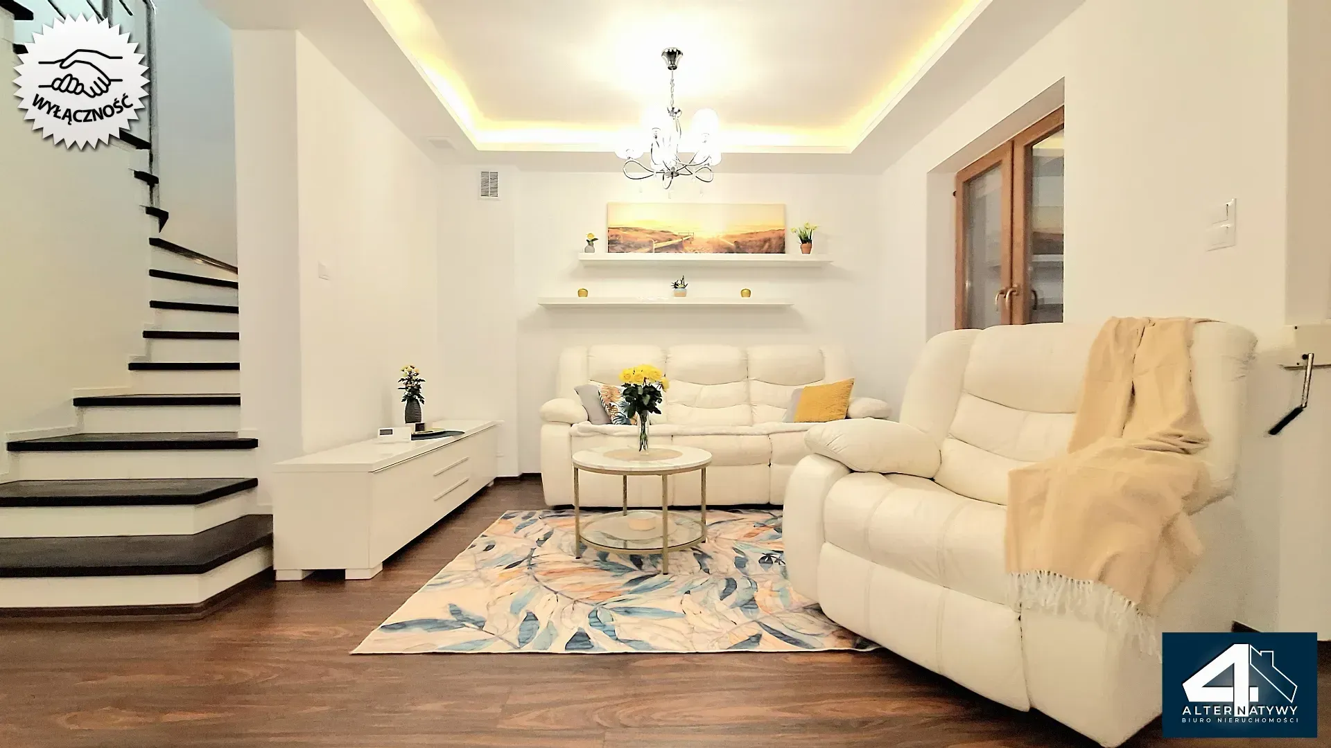 Rybna, bliźniak 129 m2, duży ogród, klima! 2