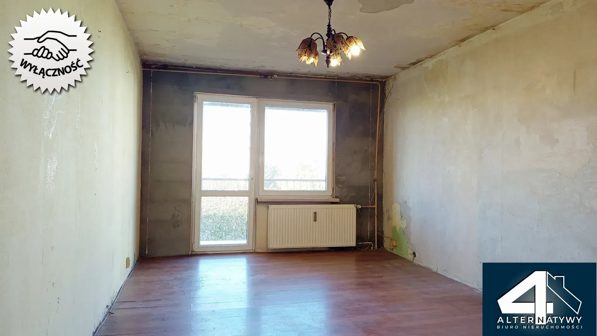 Bieruń Nowy - 3 pokojowe mieszkanie do remontu. 18