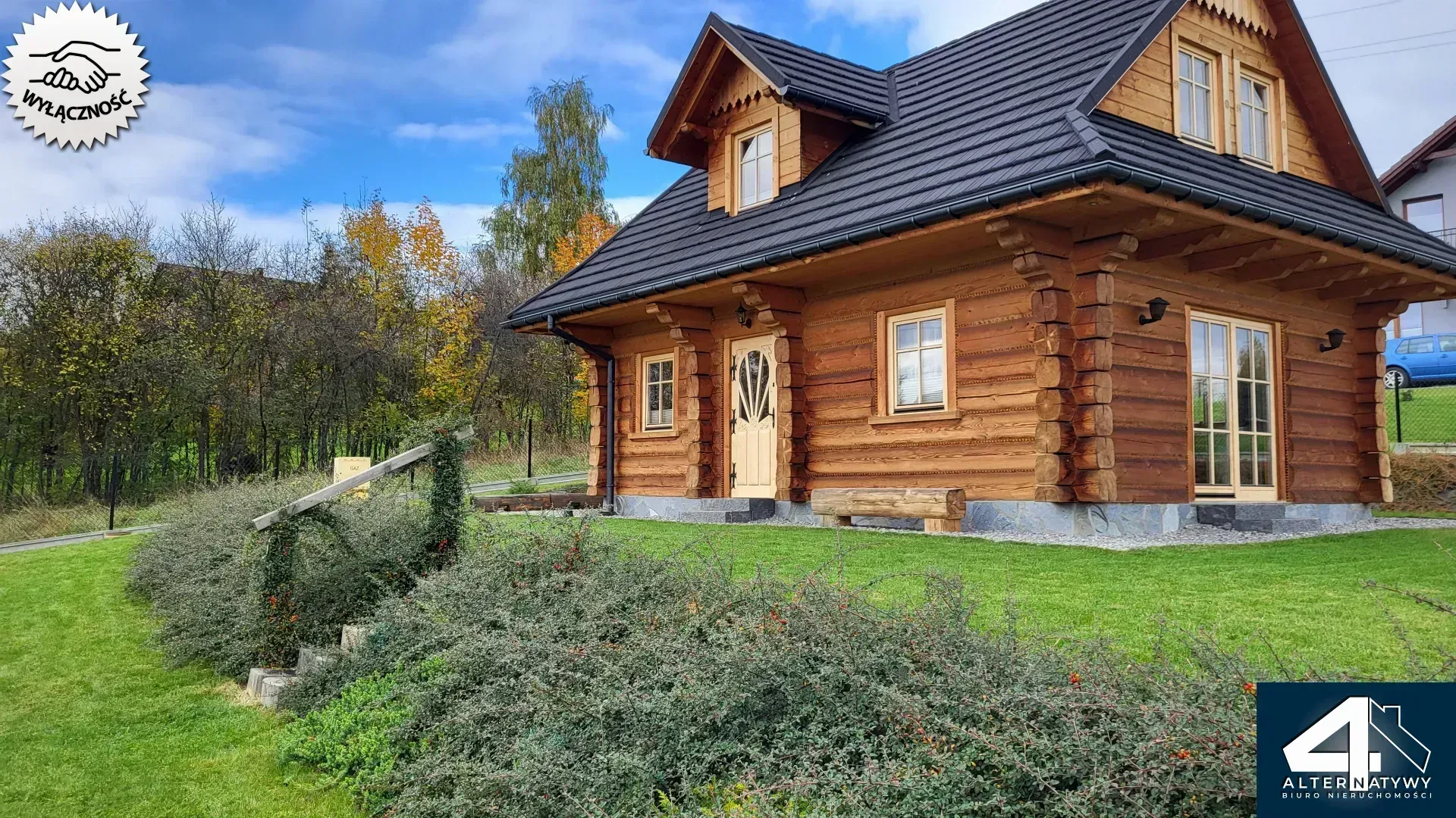 Dom z bala w Beskidach 3