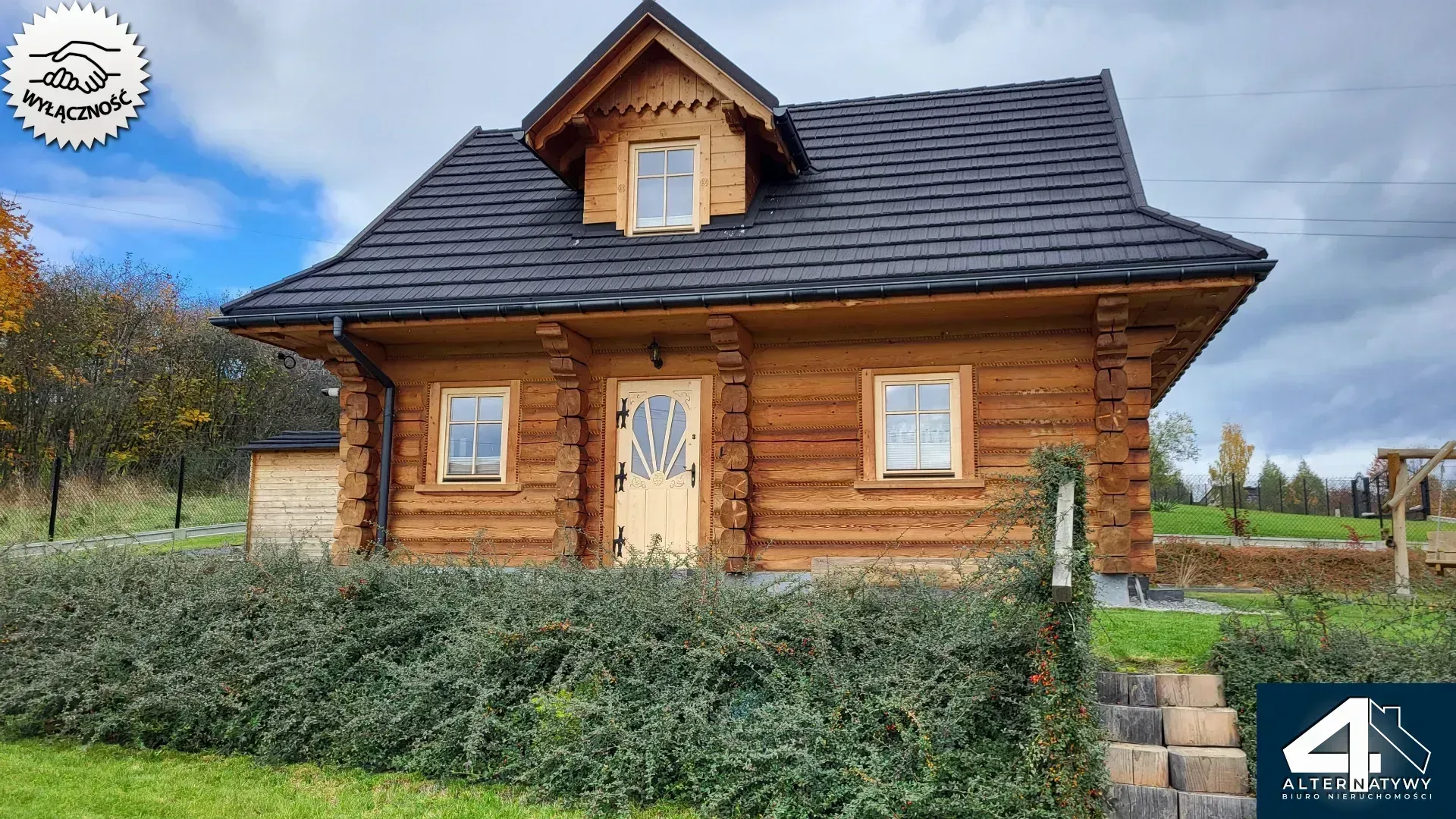 Dom z bala w Beskidach 9