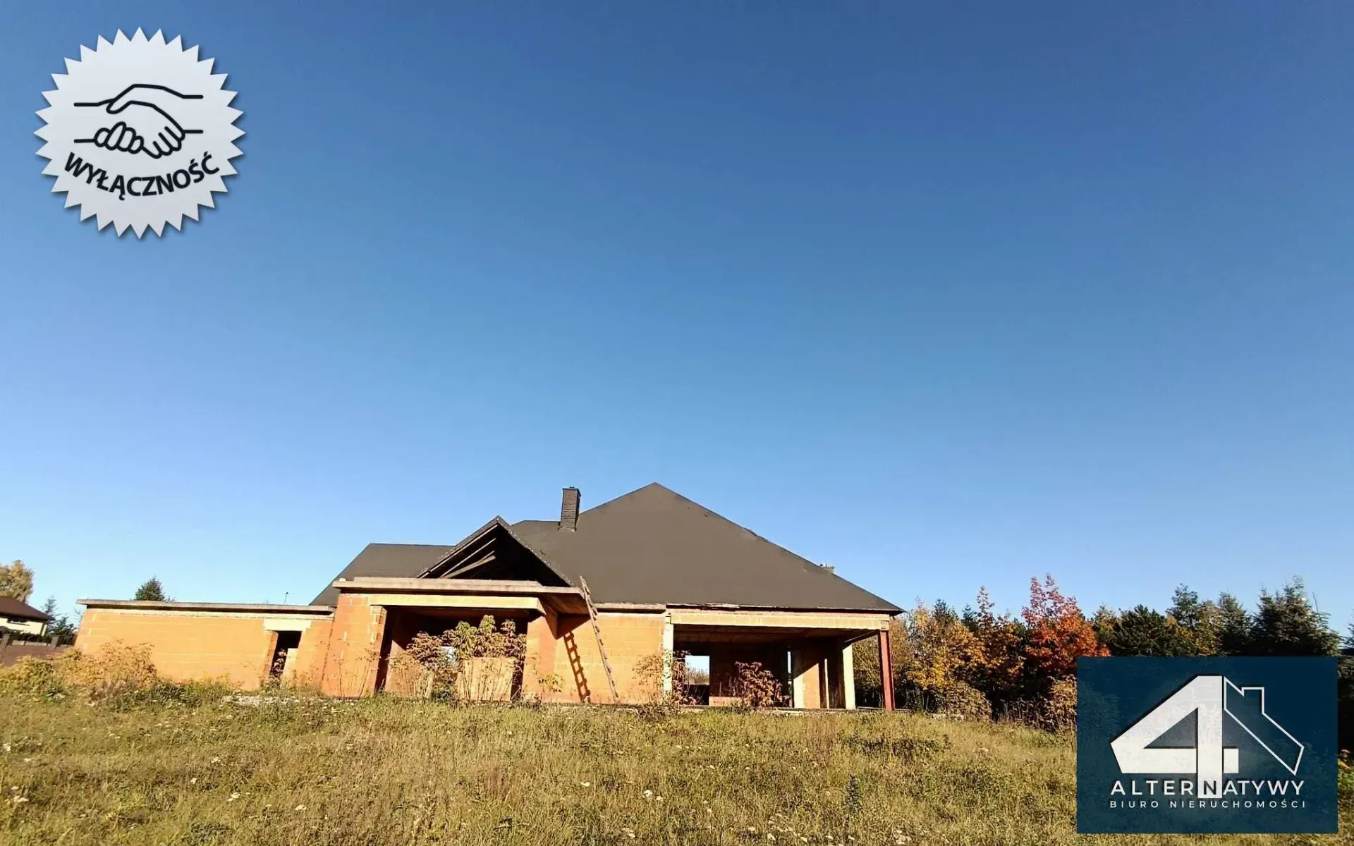 Dom, ogromna działka, potencjał po horyzont 2