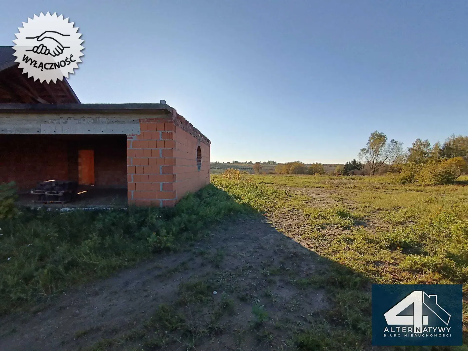 Dom, ogromna działka, potencjał po horyzont 10