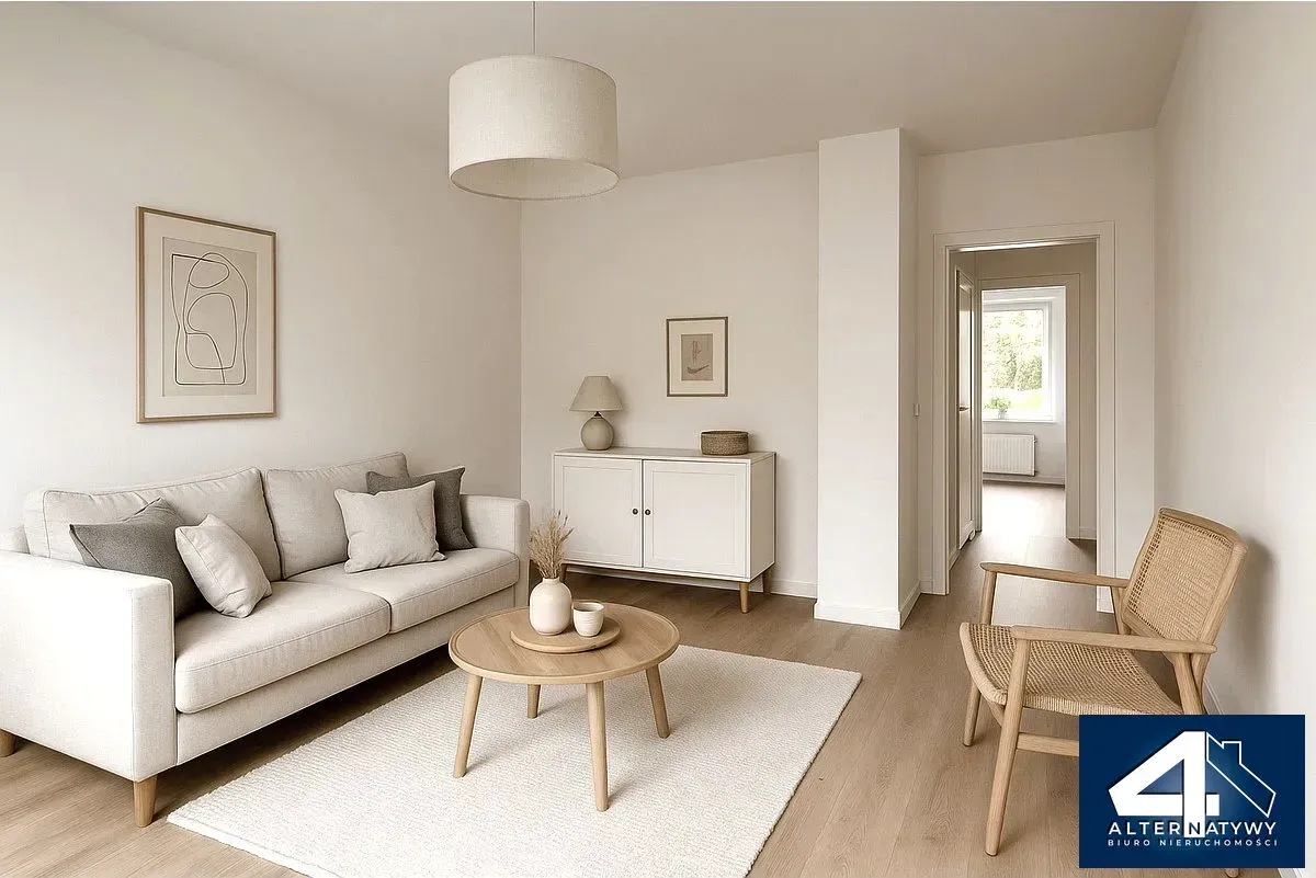 Teligi - 3 pokoje z loggią, 54,6 m2, parter 2