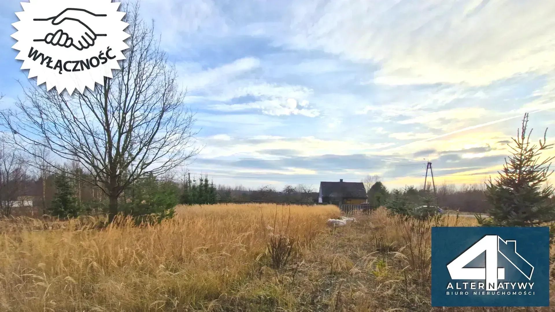 Malownicza działka we wsi Luta 4