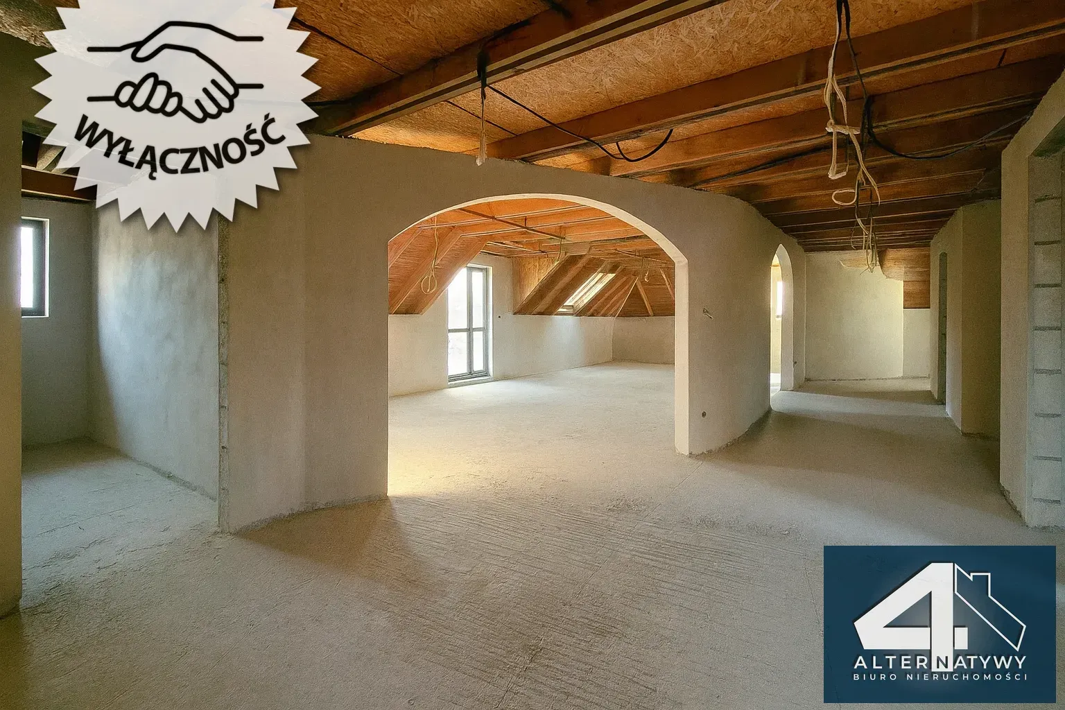 Hurtownia budowlana przy DK 42 na trasie 15