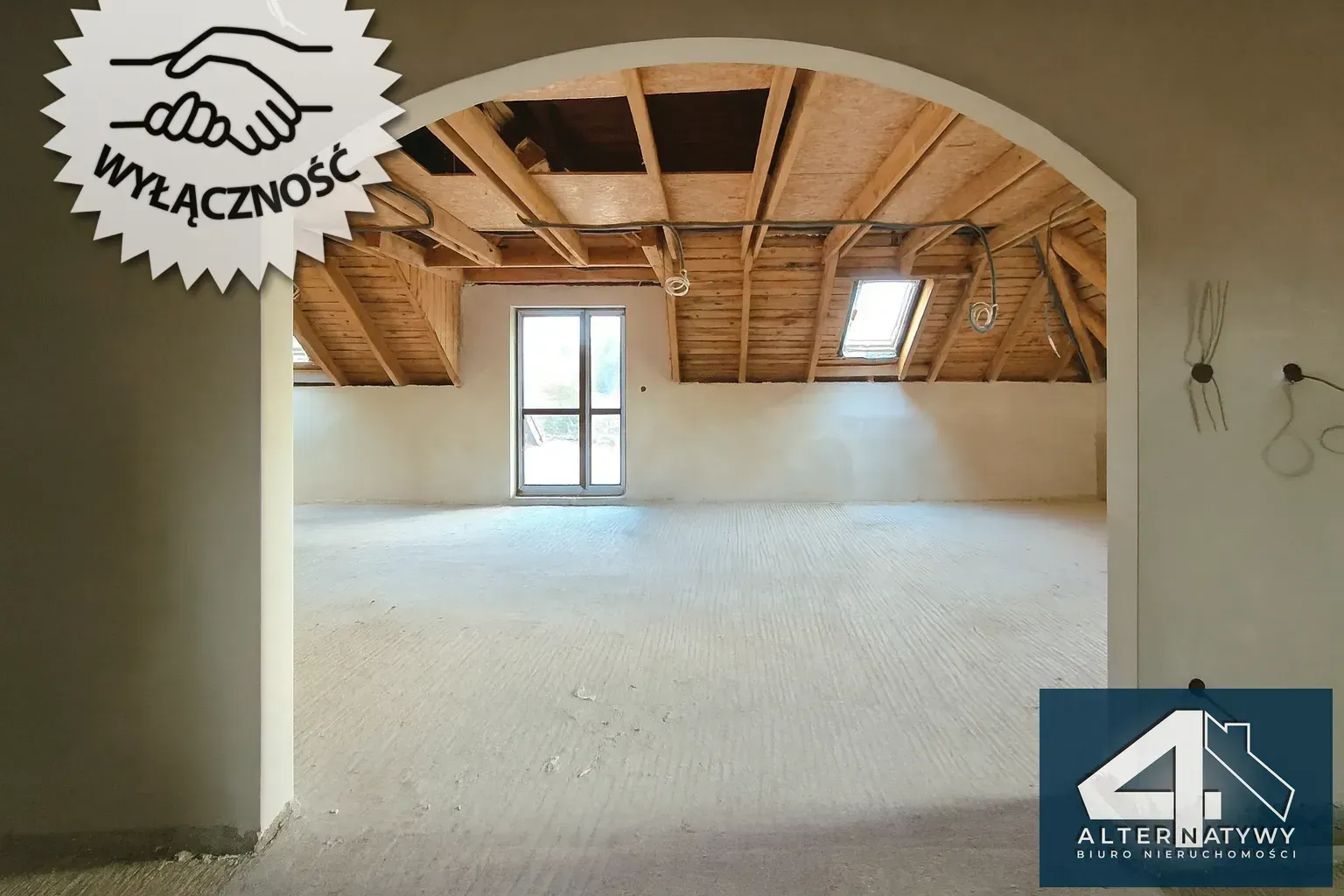 Hurtownia budowlana przy DK 42 na trasie 16