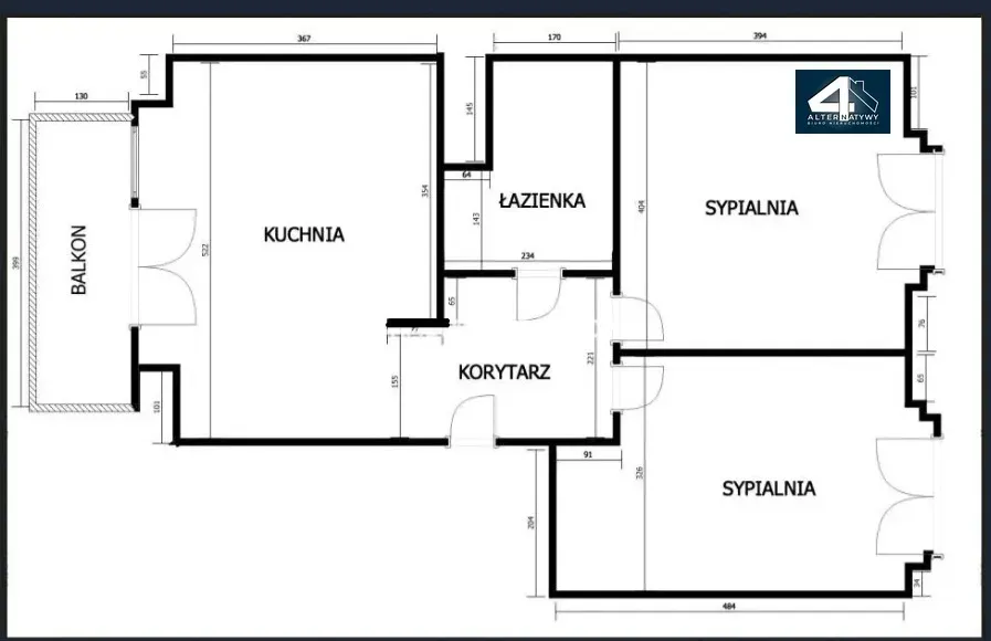 Kraków Opatkowice, 3 pokoje., klima! 13