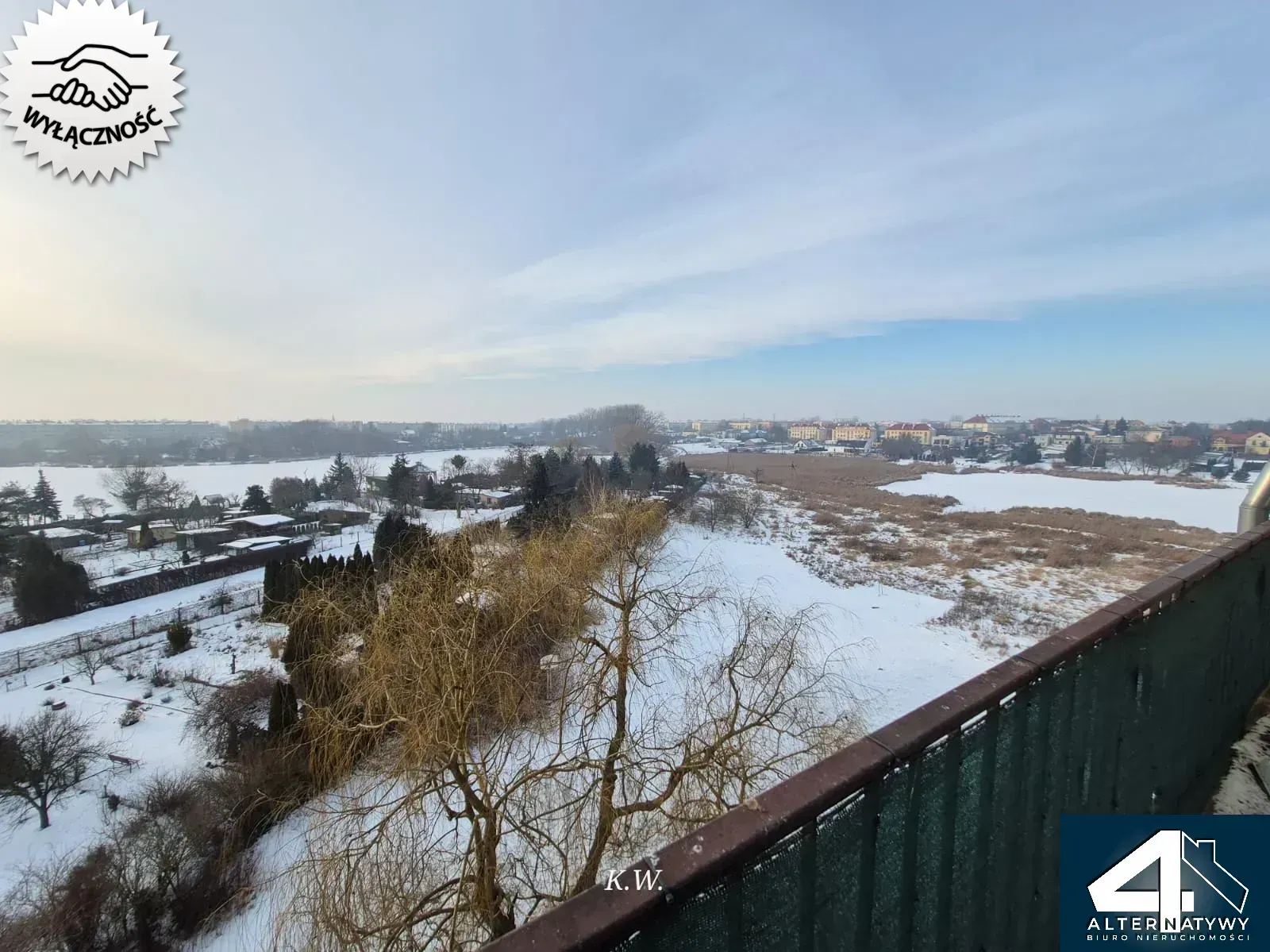 Duże mieszkanie z pięknym widokiem. 19