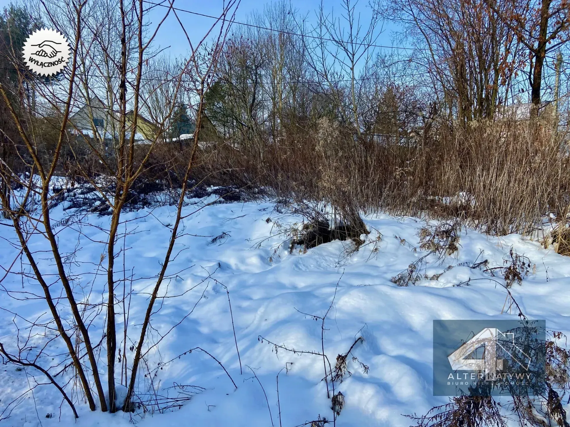 Działka 6 arów z projektem - Olszanica! 3