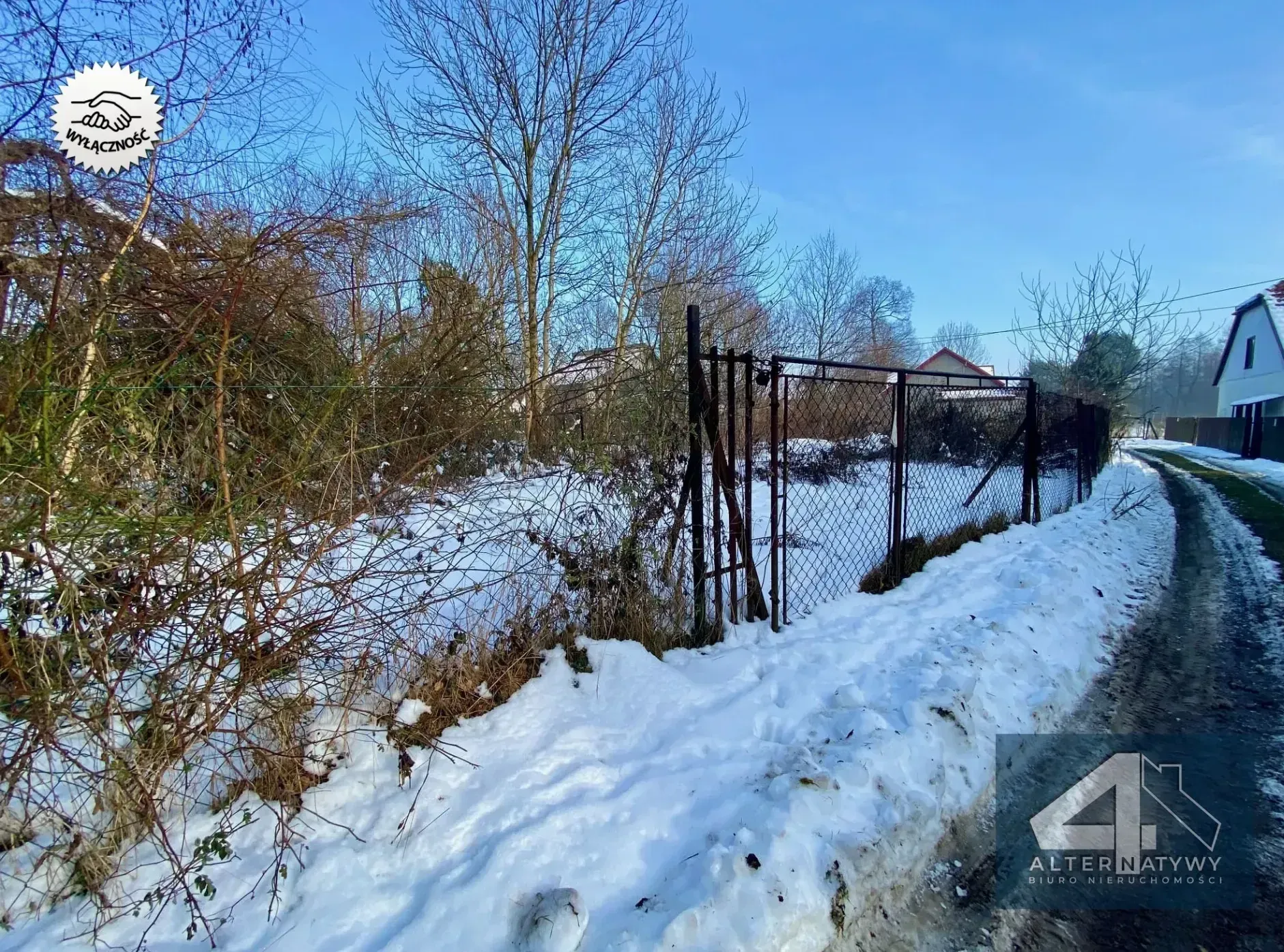 Działka 6 arów z projektem - Olszanica! 5