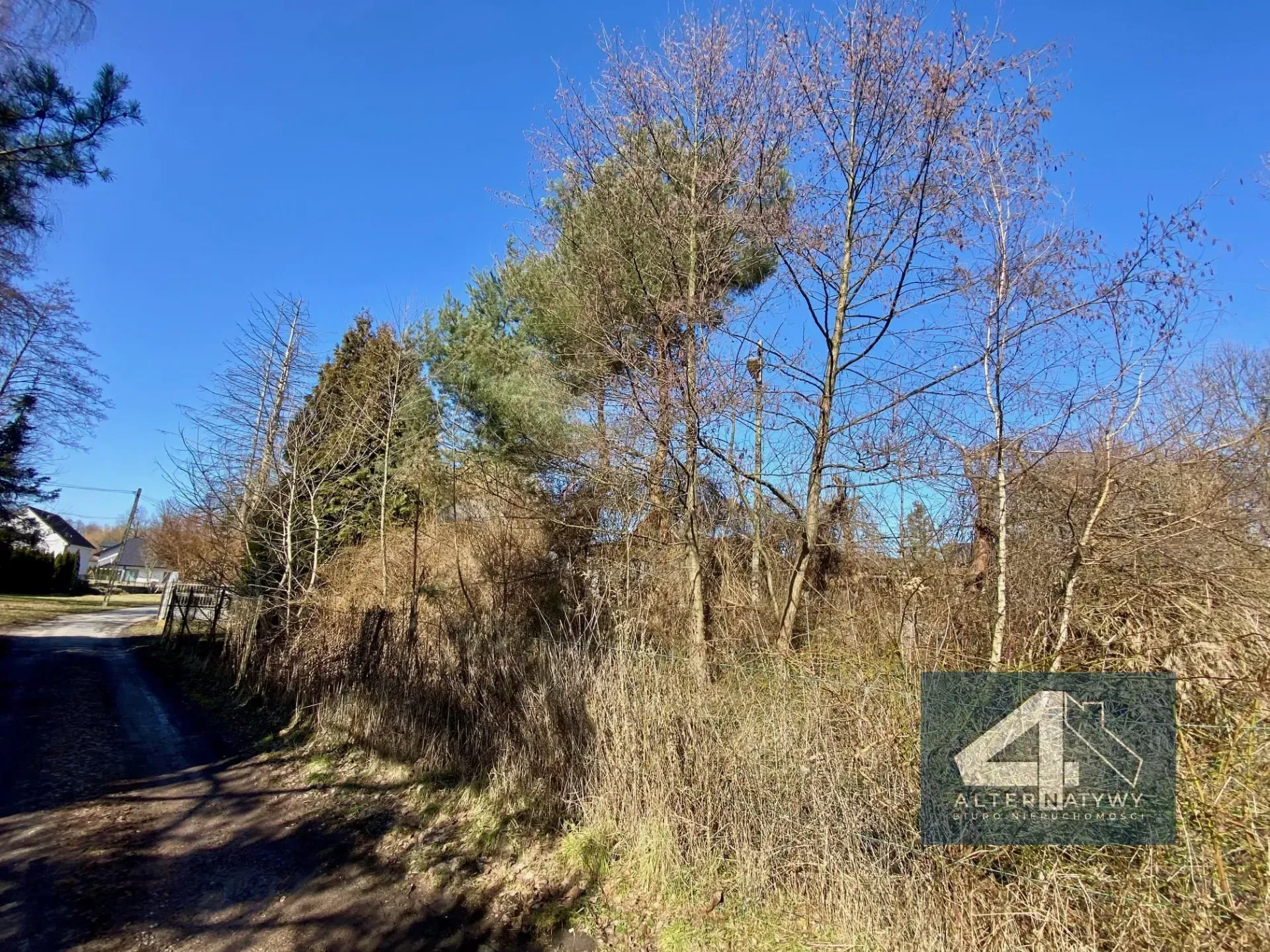 Działka 6 arów z projektem - Olszanica! 3