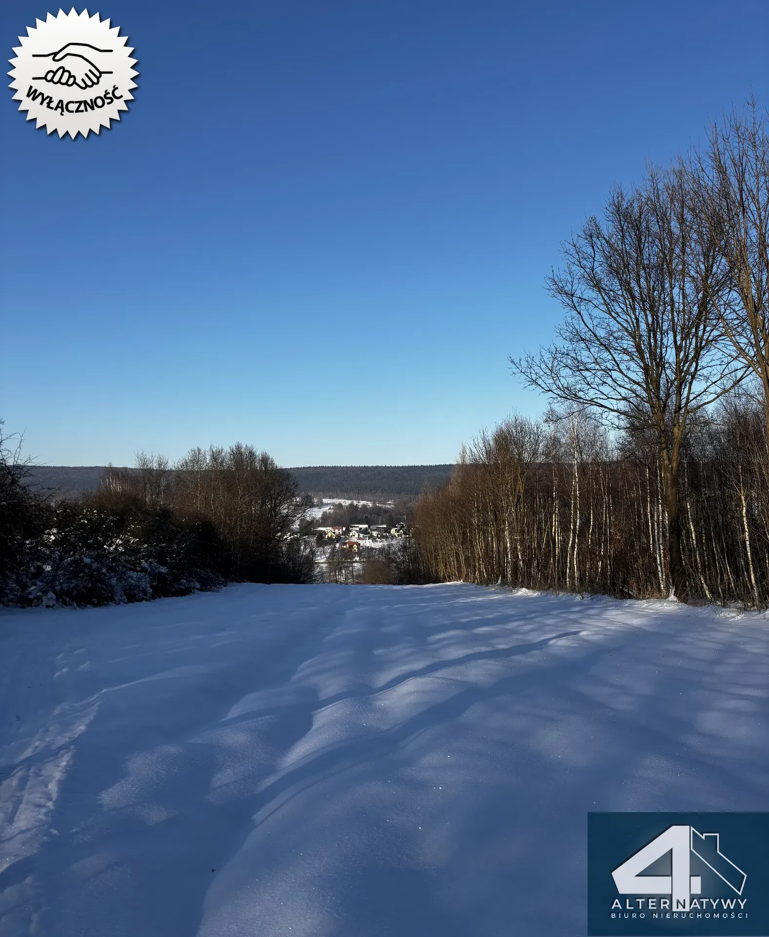 Wyjątkowa działka u podnóża Gór, gm. Bieliny 5