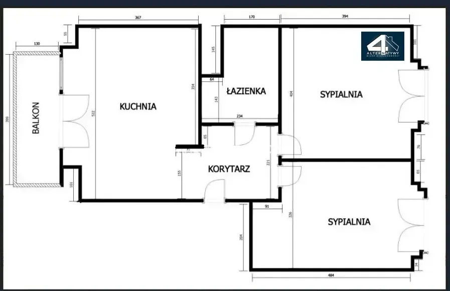 3 pokoje., klima, KRK - Opatkowice, balkon! 13