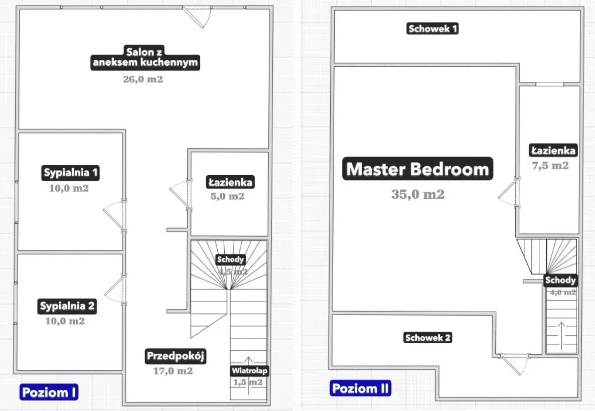Nowoczesny, dwupoziomowy apartament Premium - 2023 11