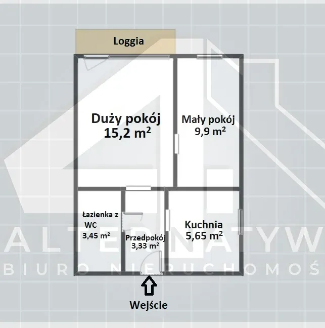 Przytulne M3 na Mokotowie. 16