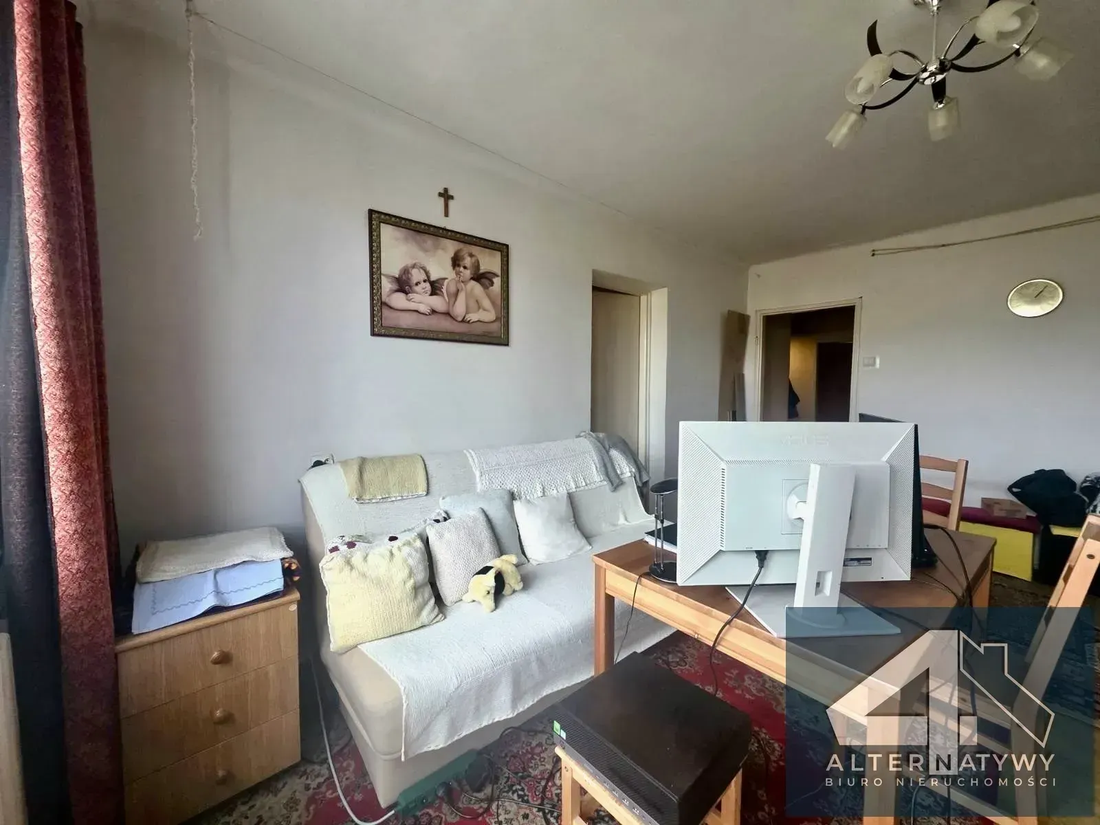 3 jasne pokoje+kuchnia+balkon, Azory, 55m 3