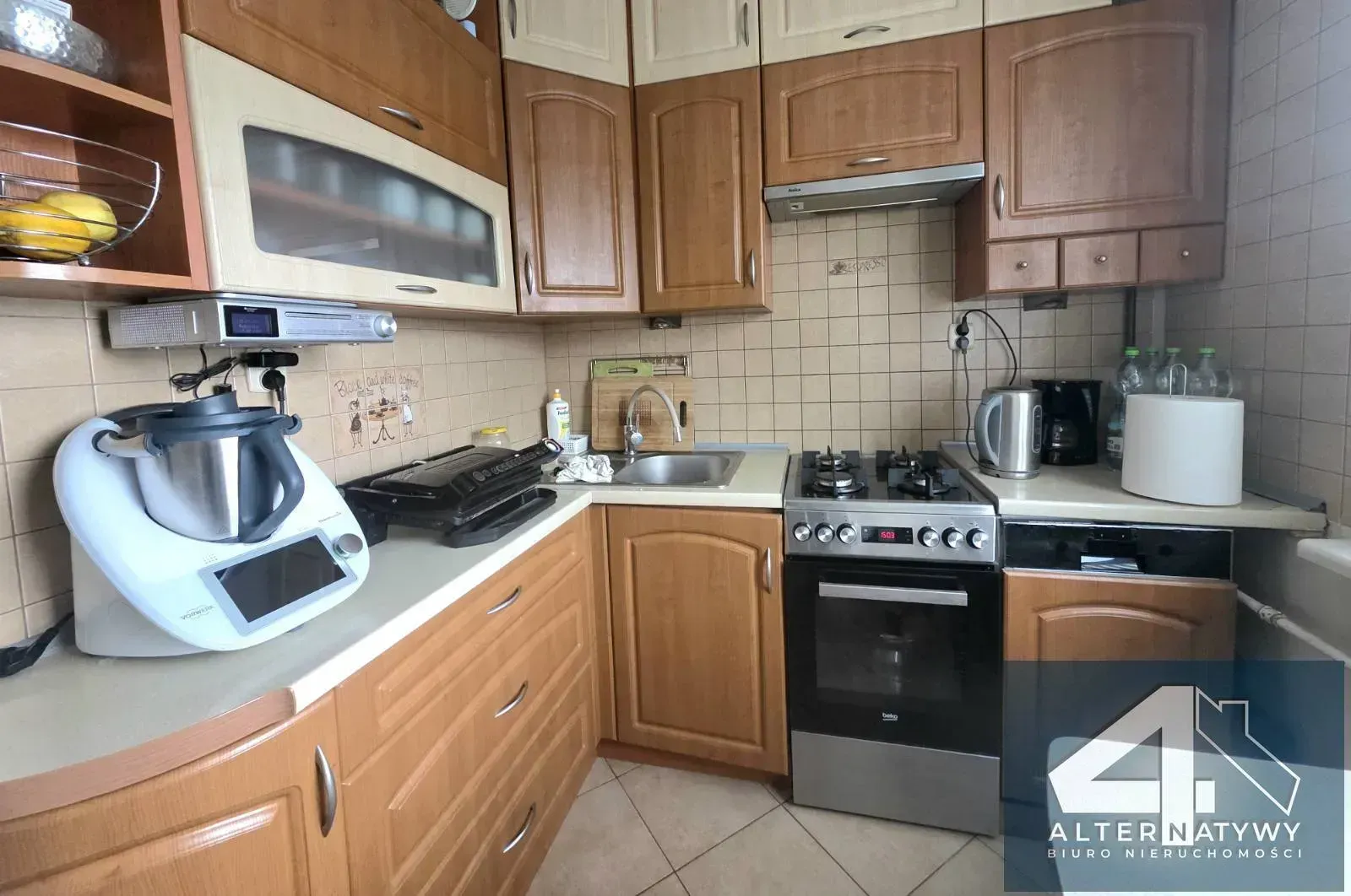 3 wyposażone pokoje+kuchnia, Jana Pawła, 60m 2