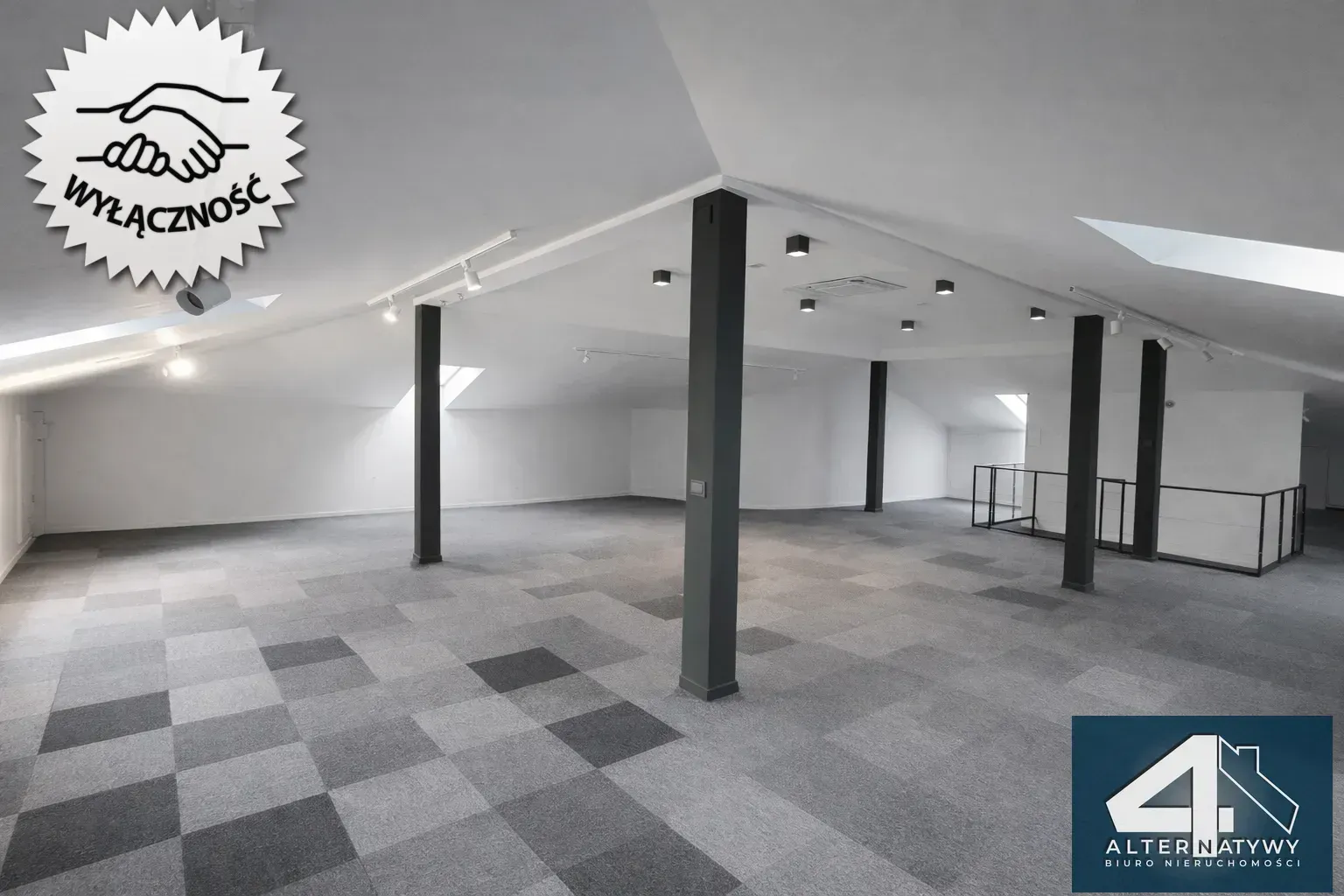 Showroom + biuro + magazyn przy A2 13