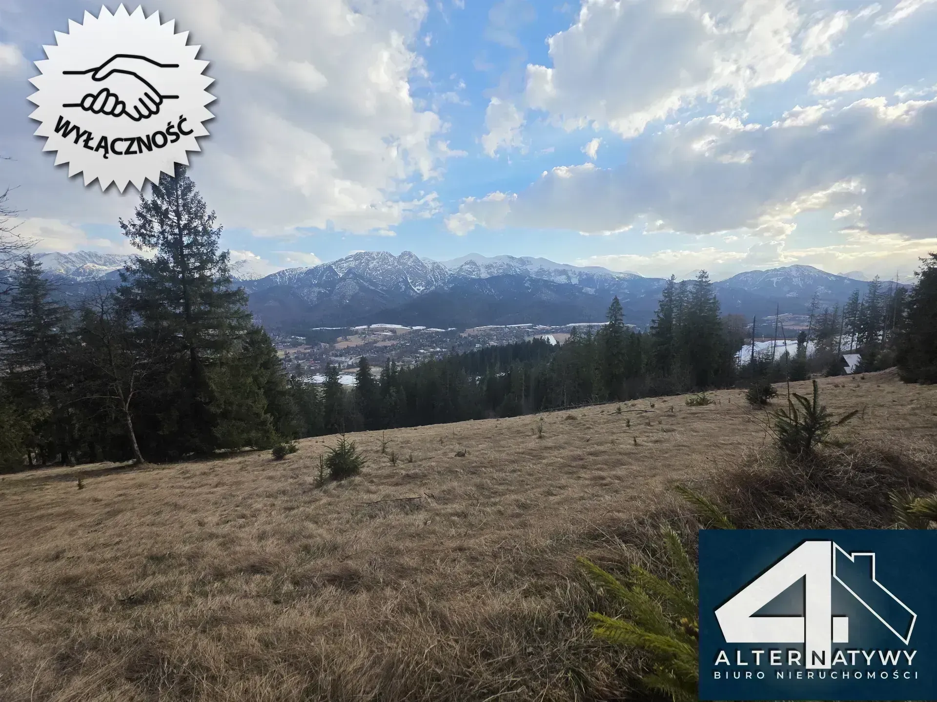 Działka na Gubałówce z widokiem na Tatry 5