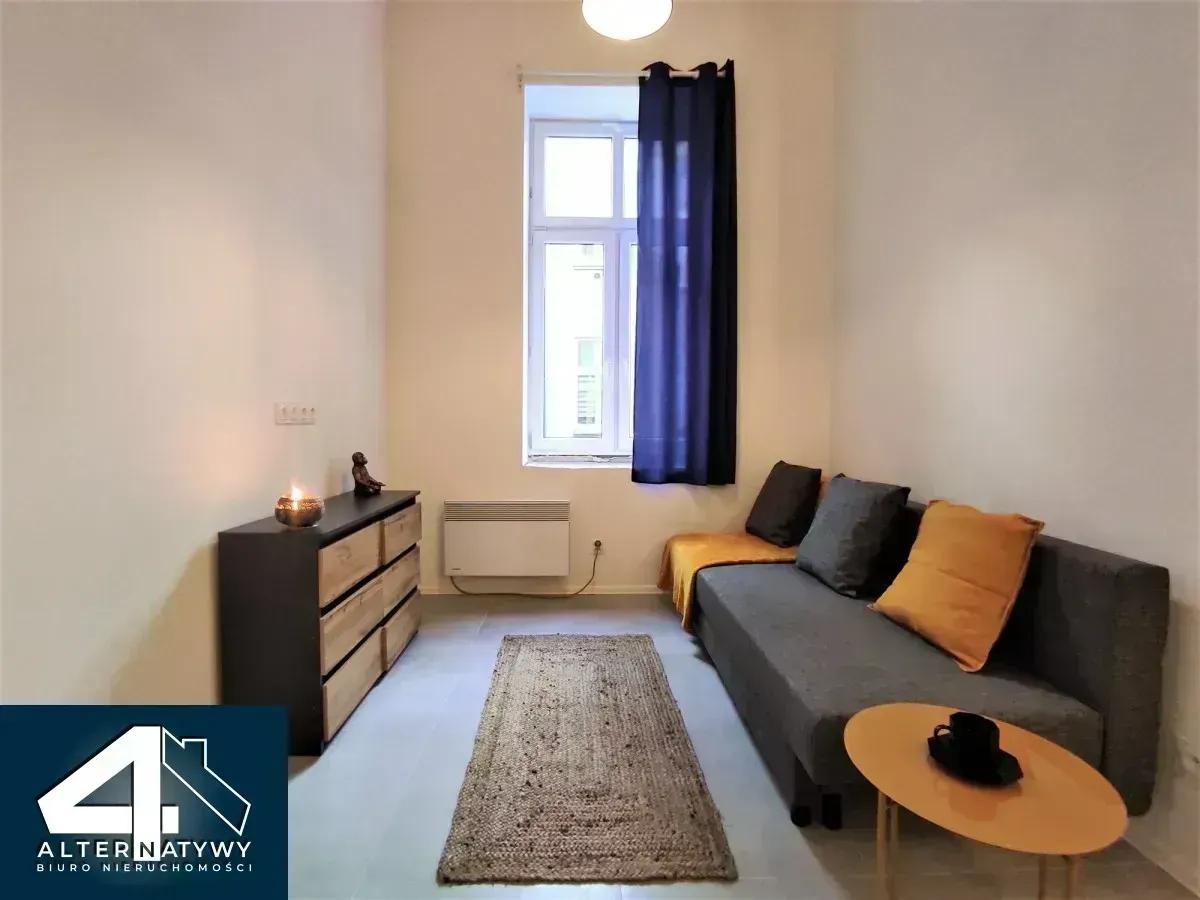 Kawalerka z andresolą przy Manufakturze 2