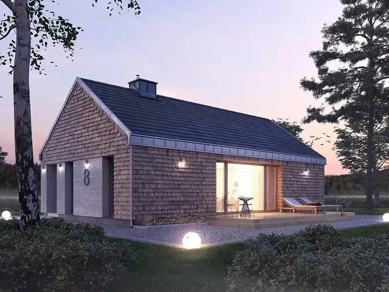 Dom nad malowniczym jeziorem 3